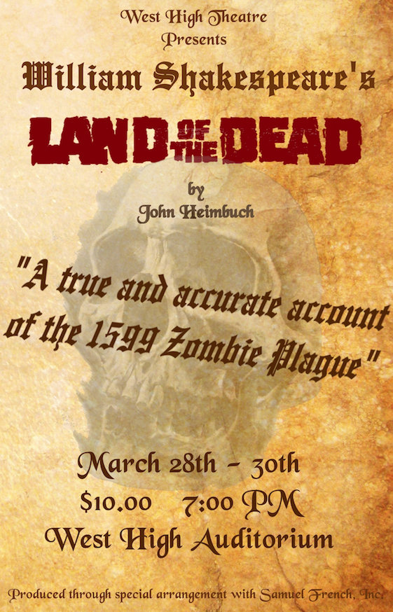 Land of the Dead flier Land of the Dead flier